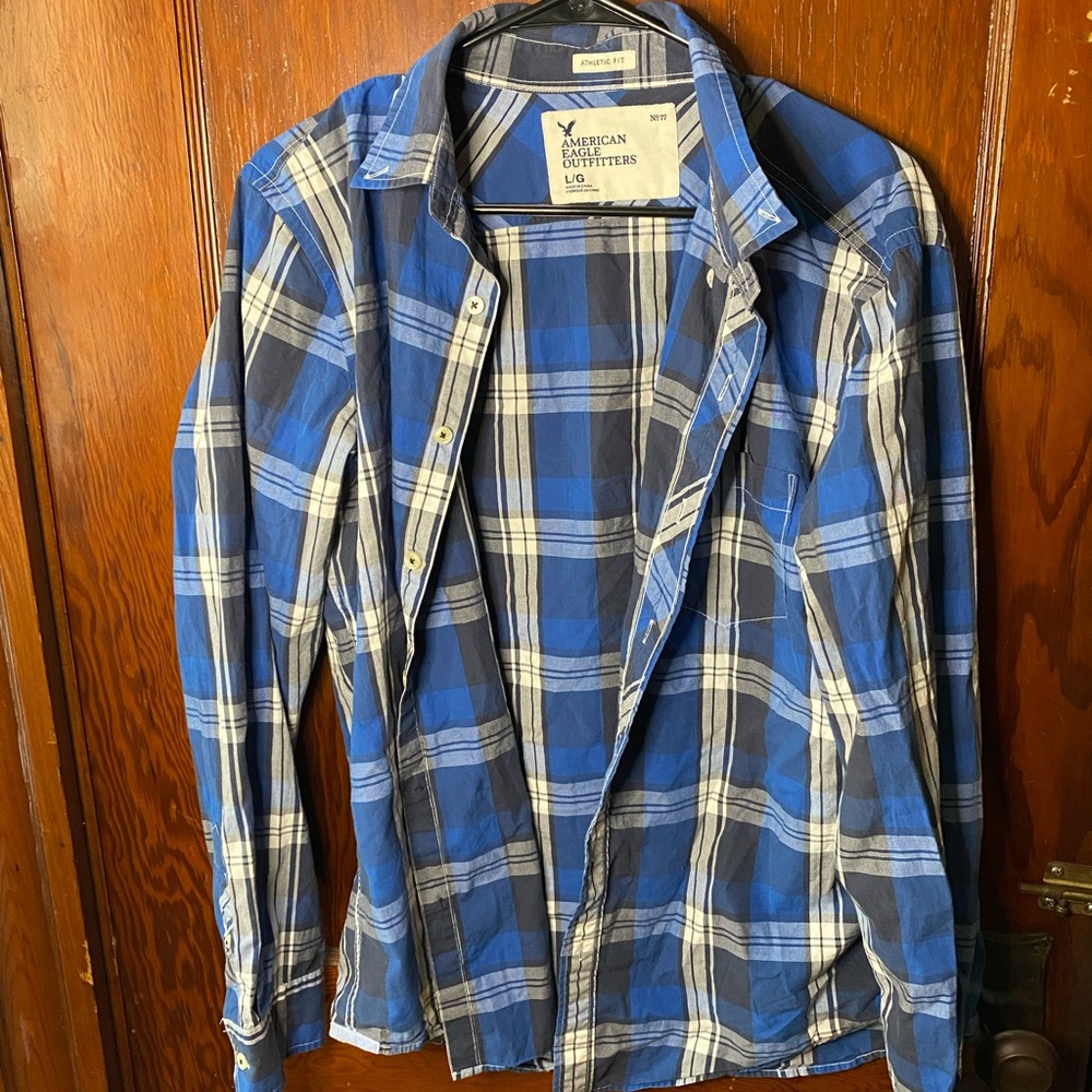 Plaid button up